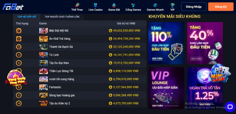 Ưu đãi chào mừng tân thủ 5699 com